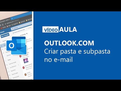 Vídeo: Como faço para criar uma subpasta no aplicativo Outlook?
