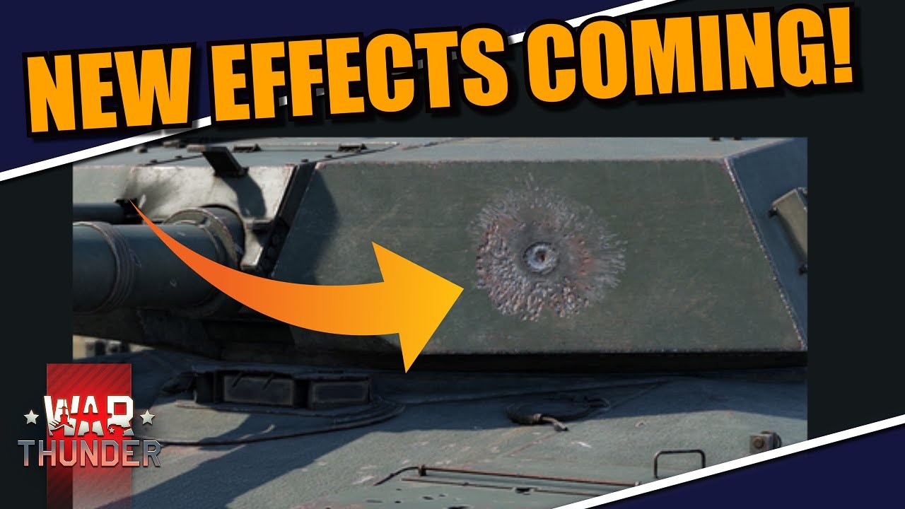 War Thunder NEW EFFECTS COMING! Radiator HEATING UP, MISSILE TRAILS, Flares, wired ATGM's & MORE!