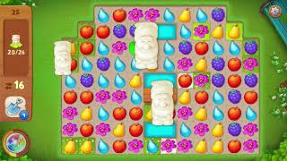 Gardenscapes Level 25 - No Boosters