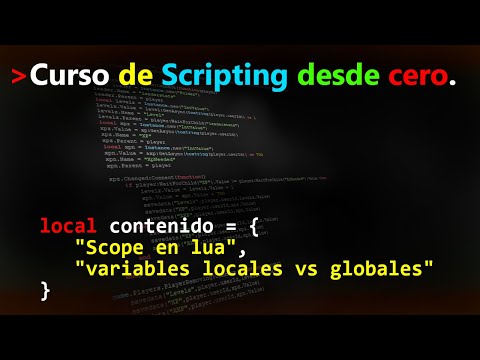 LOCAL VS GLOBAL y SCOPE en lua y en roblox