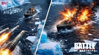 DESTROYED WARSHIPS BEFORE TORPEDOSE COULD BE LAUNCHED | BATTLE OF WARSHIPS