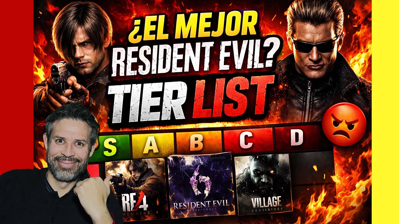 Ranking DEFINITIVO de Resident Evil 😱 Del PEOR al MEJOR | Tier List ...