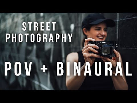 Street Photography & Binaural Field Recording Combined