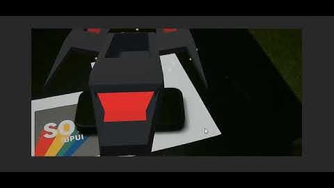 Spaceship using Unity 3D, Vuforia and Blender