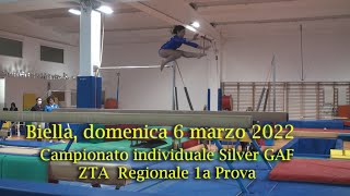 1a Prova campionato regionale individuale Silver LC ZTA - Biella 6 marzo 2022