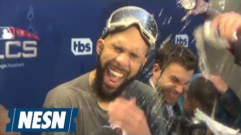 David Price ALCS Game 5 Postgame Locker Room Interview