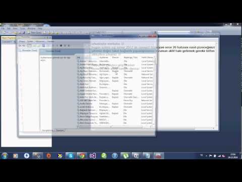 Sql Server 2012 Connect Bağlantı Hatası