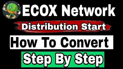 How To Convert Green Into ECOX $ECX Token || ECOX Network Conversion Ratio || ECOX Network Update 