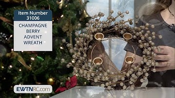 31006_CHAMPAGNE BERRY ADVENT WREATH