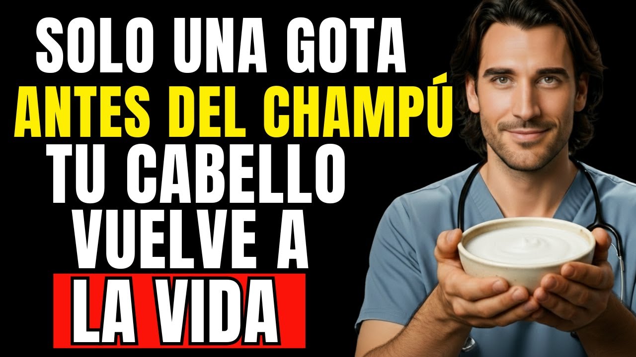 ¿PIERDES cabello? Pon esto ANTES del shampoo y el cambio te sorprenderá