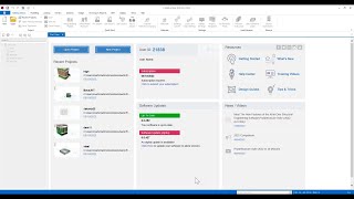 How to Start a New Project in ProtaStructure – Introduction to the Start Page