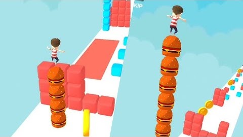 Cube Stacker Surfer 3D-Run Free Cube Jumper Game! all level gaming android,ios new update levels