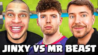 😱🤯JYNXZI vs. MR BEAST in CLASH ROYALE! | Duell um 10.000$!