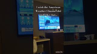 I saw nothing on the Internet about these Weather Network Notables, and I felt compelled to share!