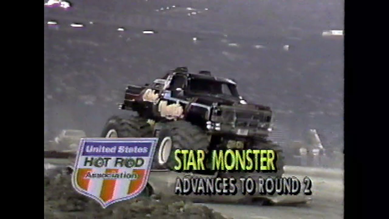 1989 USHRA MONSTER TRUCKS AT SILVERDOME! EXCALIBER, KODIAK, AM/PM BOSS, PLAYIN' FOR KEEPS, NITEMARE