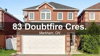 83 Doubtfire Crescent, Markham, ON