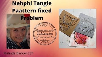 Nehphi Tangle Pattern  Art Lesson fixed problem