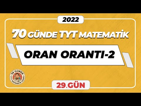 Oran Orantı-2 | 70 Günde TYT Matematik Kampı | 29.Gün | #merthoca #70gündetyt