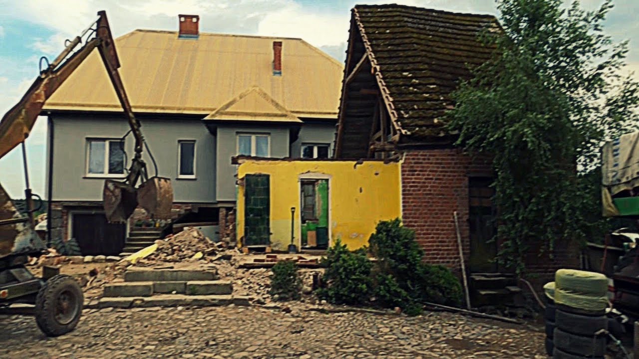 Film dla wspomnień .Rozbiórka starego domu cz.3
