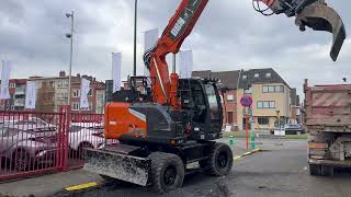 Nieuwe Hitachi Graafmachine Zx155 W-7 Voor Firma De Baets - Nevejans