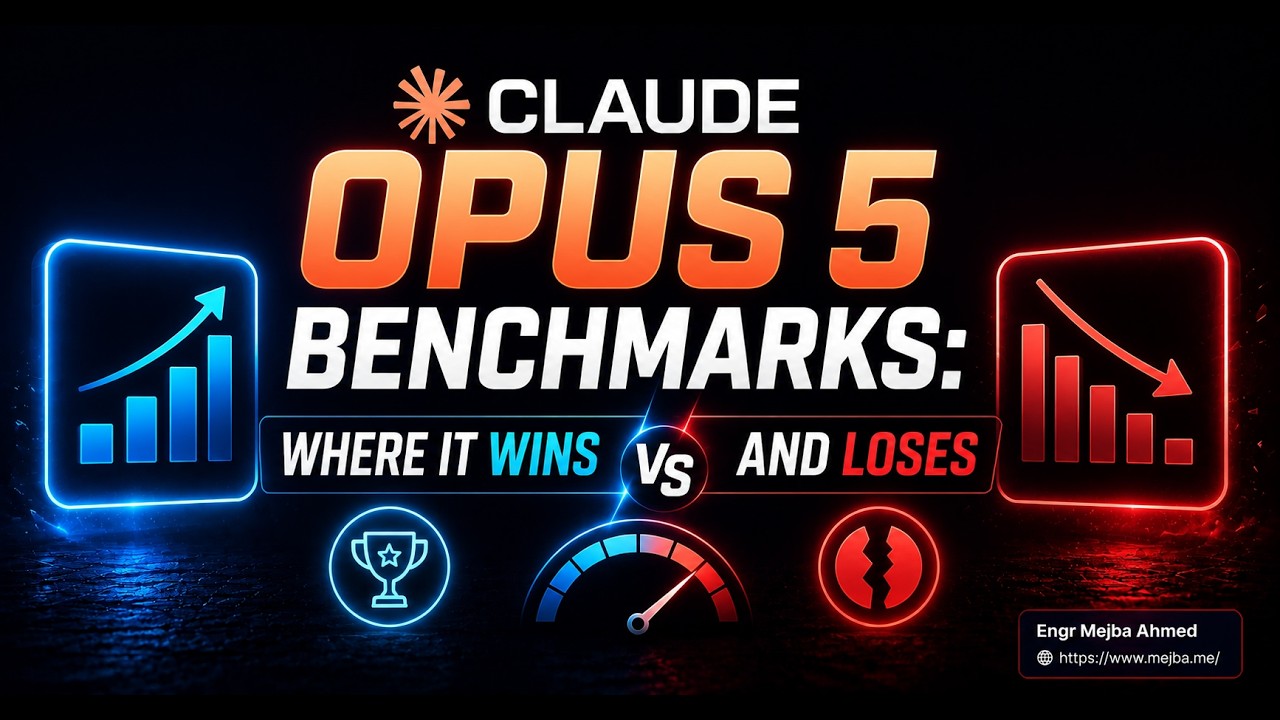 Claude Opus 5 Benchmarks: Where It Wins and Loses - Video thumbnail