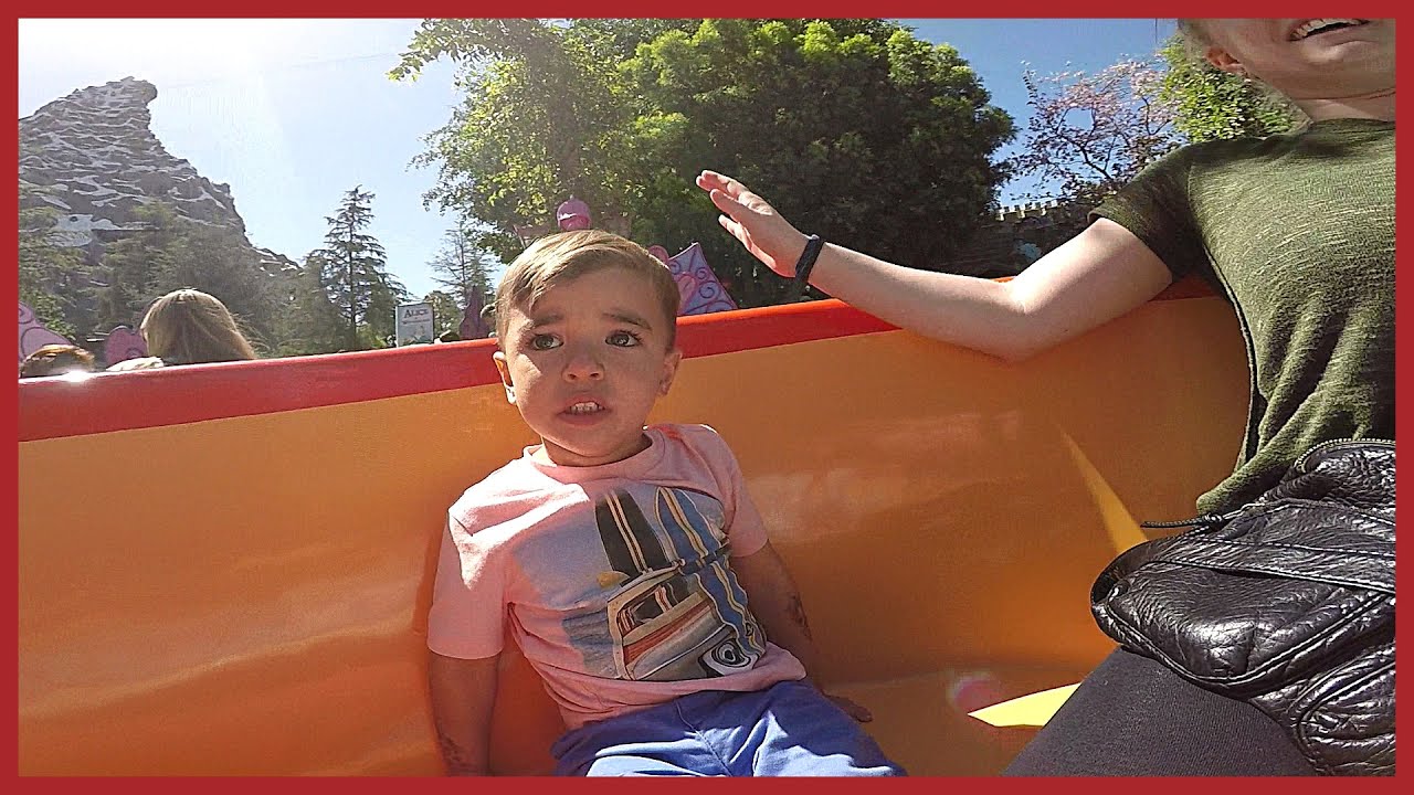 Getting Sick on Teacups Ride at Disneyland YouTube