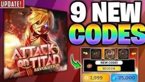 ⚠️ACTIVE! [CODE]⚠️ ATTACK ON TITAN REVOLUTION CODES DECEMBER 2025 – AOT REVOLUTION ROBLOX CODES 2025