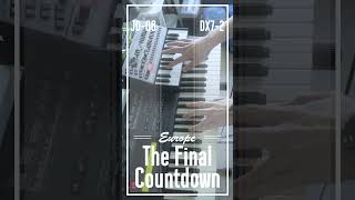 Europe - The Final Countdown (JD-08 &amp; DX7Ⅱ-D Cover) #shorts