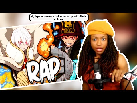 Lets Go !! SHO AND SHINRA RAP | "KUSAKABE" | [Fire Force] Reaction @AerialAce40