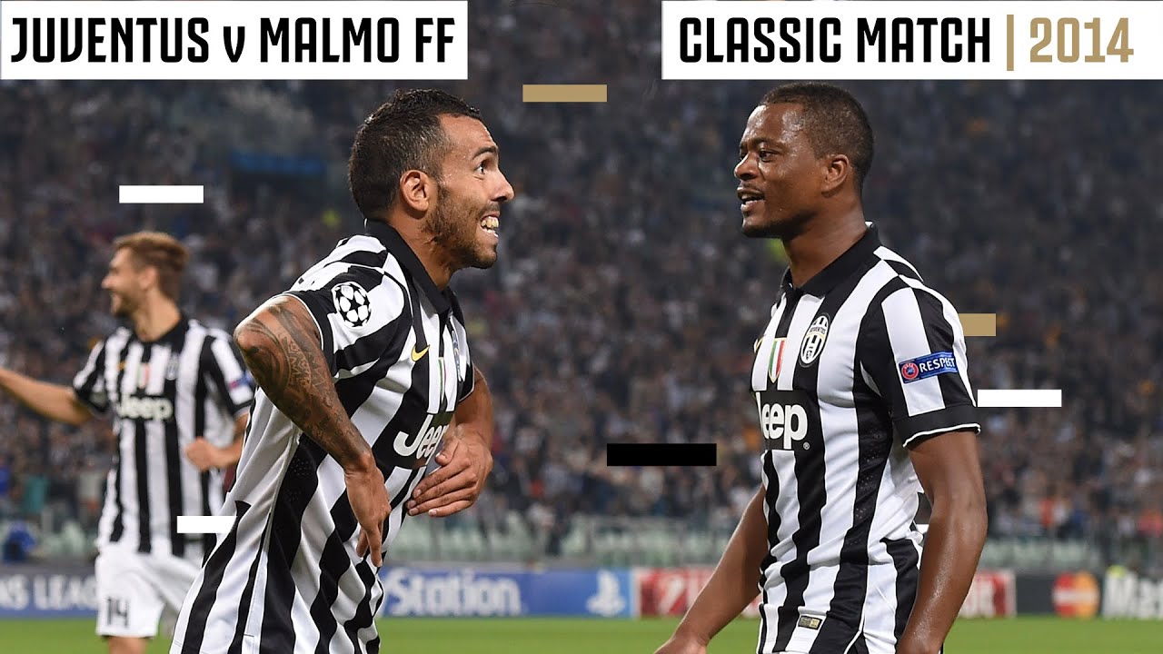 Carlos Tevez at the Double! | Juventus vs Malmo 2014/15