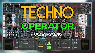 Techno Operator - VCV Rack - Playable Patch
