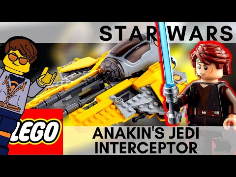 LEGO STAR WARS 2020 ANAKIN'S JEDI INTERCEPTOR 75281- UNBOXING AND SPEED BUILD