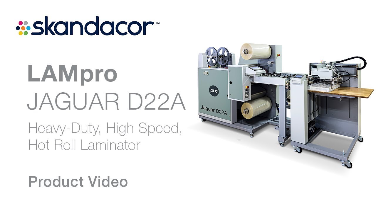 LAMpro Jaguar D22A Hot Roll Laminator