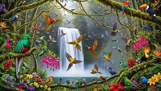 Suara Burung dan Aliran Sungai di Amazon 🌴🐦💧 #aliranair #satwaliaramazon #burunghutan