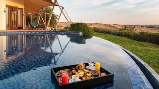 مقارنة بين منتجعات الصحراء| قصر السراب و هابيتاس العلا و المها دبي و رمال الريان الفيوم