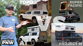 القبعات المنبثقة: Topo vs AT vs SuperPacific vs Project M