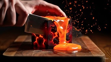 Minecraft Magma Block Getting Sliced