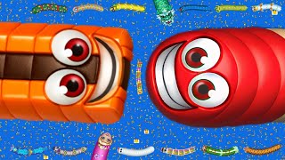 Worms Zone.io Best Gaming 2025 Crazy Gamplay Snakegaming Ep193