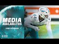 Chop Robinson meets with the media | Miami Dolphins