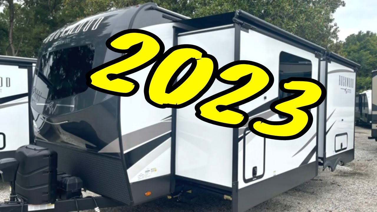 NEW 2023 FOREST RIVER ROCKWOOD SIGNATURE 8263MBR TRAVEL TRAILER KING