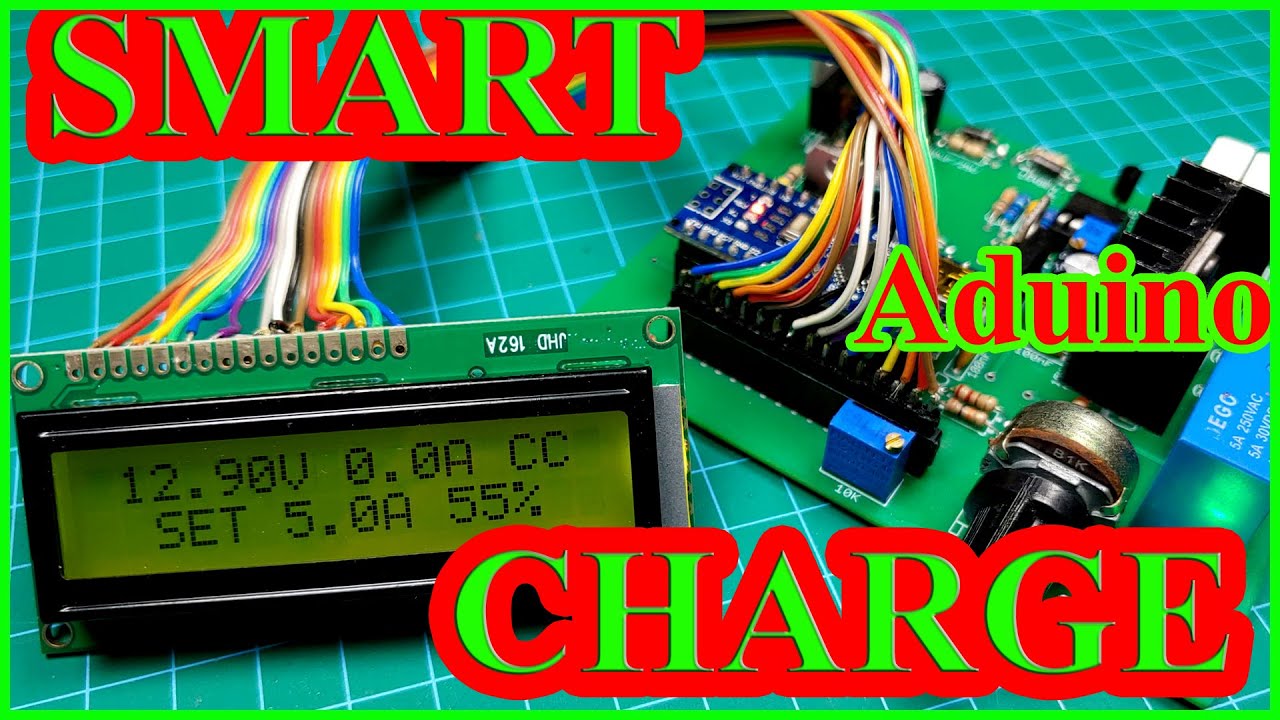 Pass Through Charging Arduino Module Arduino Smart Battery Charger 0–10A | CC Float Charging with Protection ...