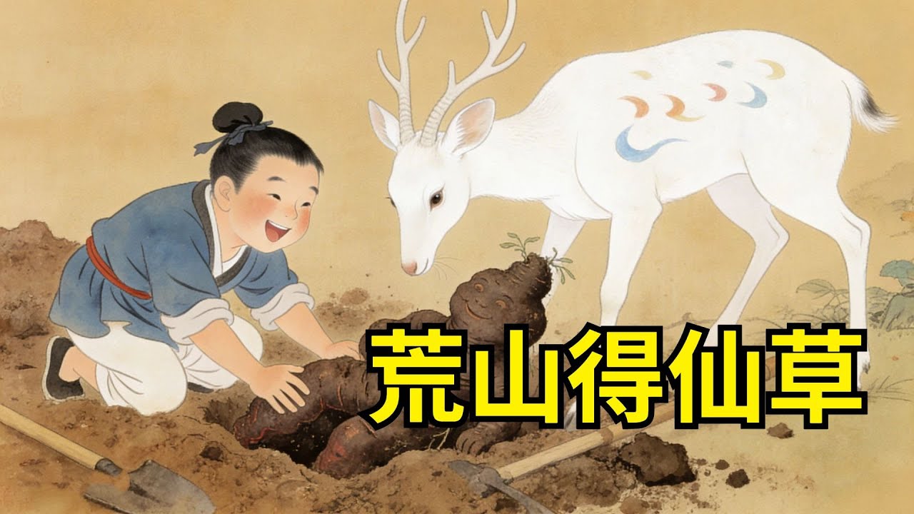 分家時兄長搶走祖宅良田，只給弟弟破茅屋半袋黴米！弟弟含淚耕荒山，夜遇白鹿引路，挖出千年何首烏，壹夜成藥王！【心事郵局】#民間故事#傳統故事#故事頻道#聽書#睡前故事#情感
