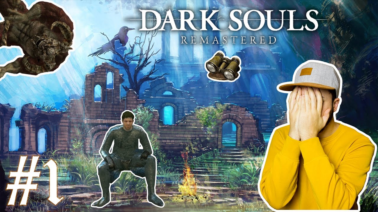 DARK SOULS Best Moments #1 [Blind Run] | Man_GB