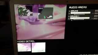 Webcam triggered MIDI controller application demo