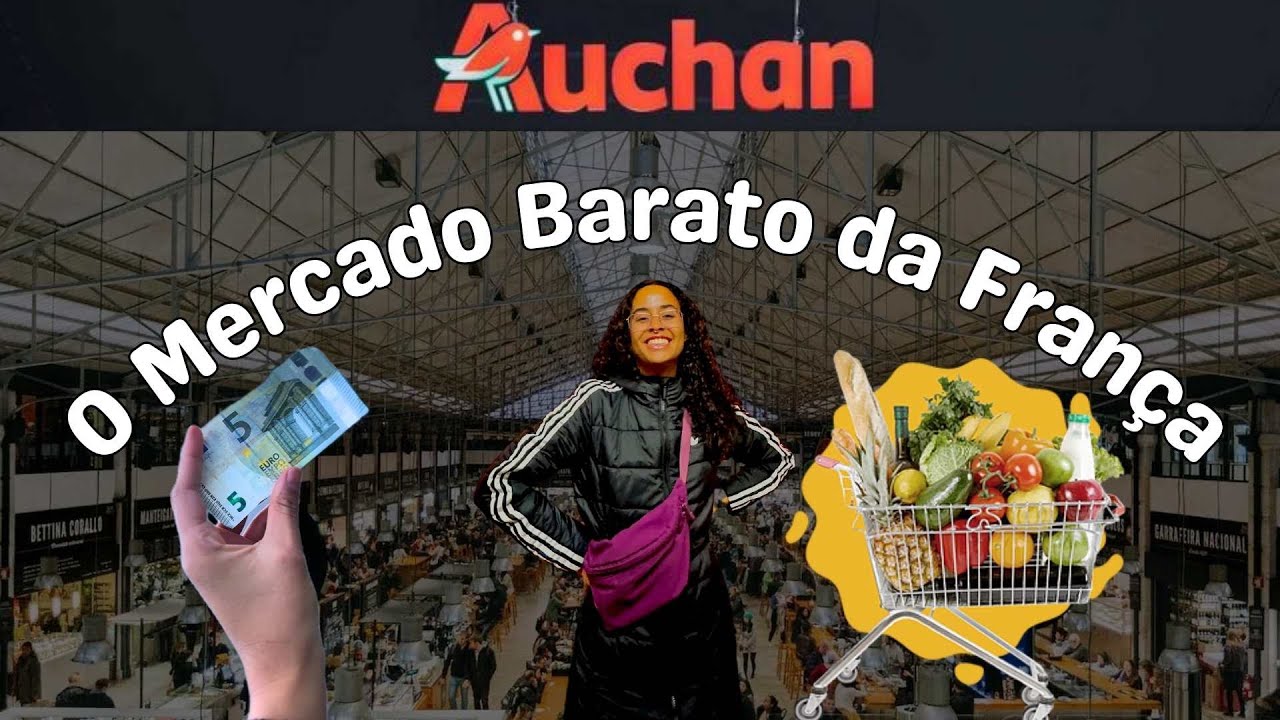 COMPRA DE MERCADO PARA CASAL NA FRANÇA: QUANTO CUSTA?