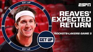 Austin Reaves optimistic to return for Rockets-Lakers Game 5 🚨 Can L.A. close it out?! | Get Up