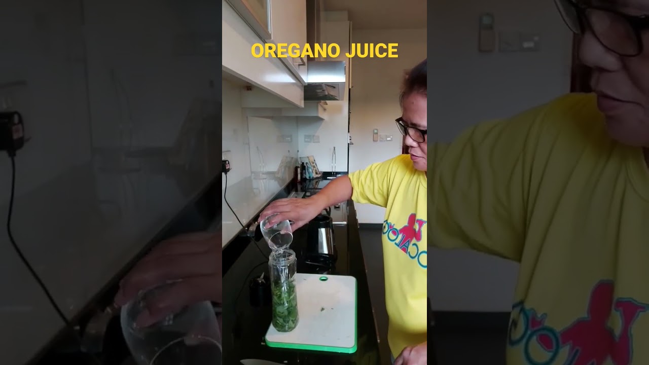Oregano juice