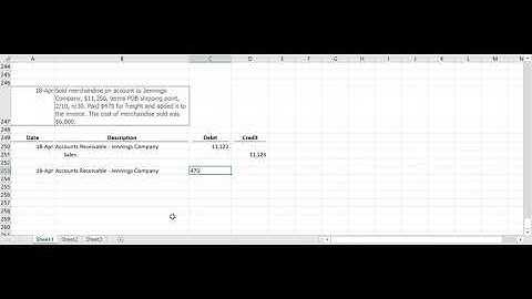 Chapter 6   Sales Transaction including Prepaid Freight