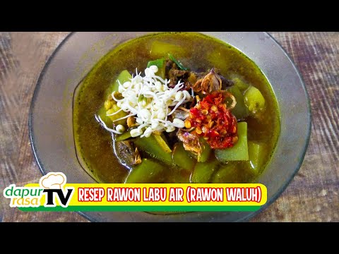 Resep Rawon Labu Putih