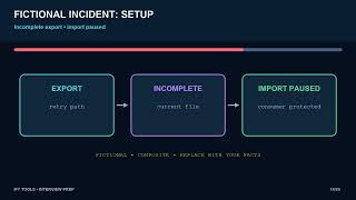 Explain a Production Incident Without Blame or False Certainty